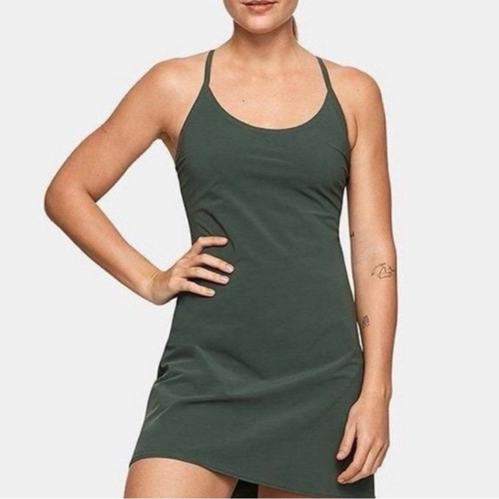 Outdoor Voices Green Dress